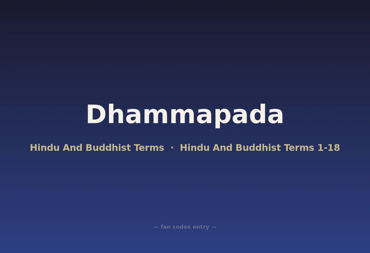 Dhammapada